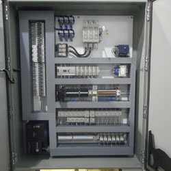 Panneau PLC Rockwell, UPS, mesurage et communication à distance